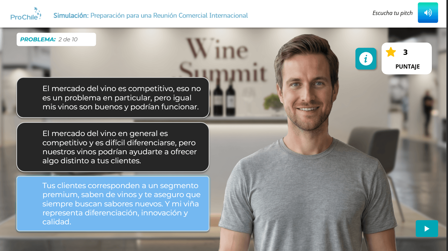 Ejemplo de simulación de caso
